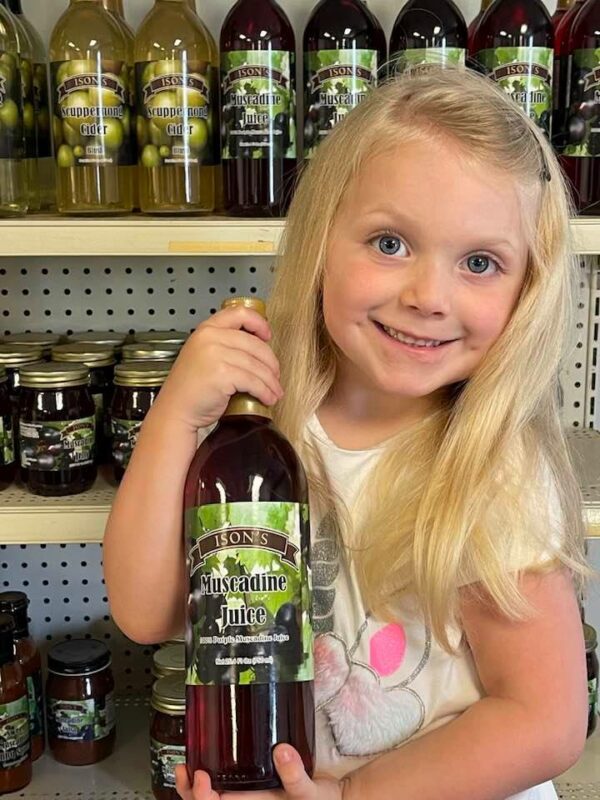 Red Muscadine Juice | Shop | Ison's Nursery & Vineyard